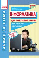 Антонова О.П. Інформатика. Таблиці та схеми для початкової школи
