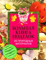 Чебаева С. Большая книга поделок из природных материалов 978-5-271-27512-8, 978-5-17-070246-6
