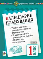 Будна Наталя Олександрівна Календарне планування. 1 клас. ІІ семестр. НУШ 2005000012839