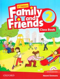 Family and Friends 2nd Edition 2 Class Book with Multi-ROM 9780194808309