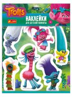 Интерьерные наклейки. Розочка. Цветан. Купер. Тролли
