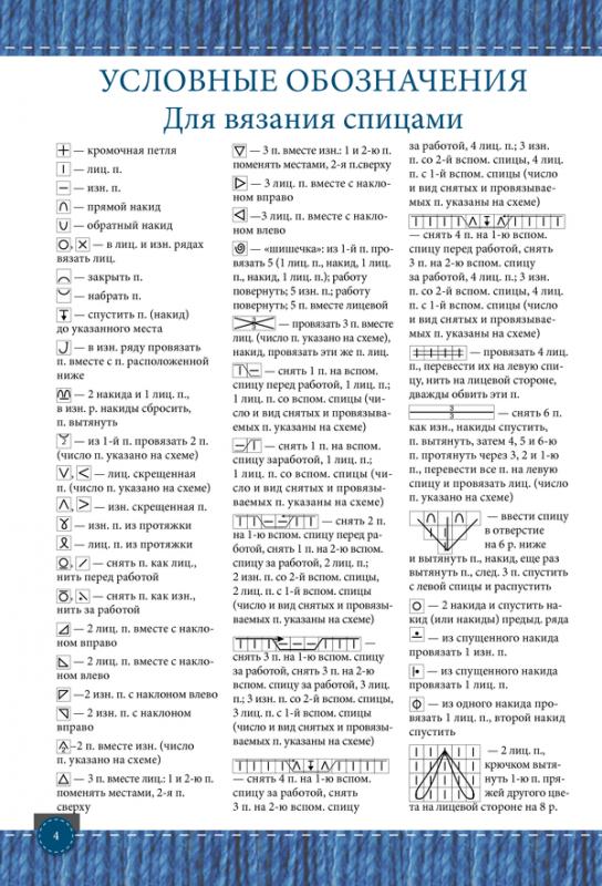 Узоры для вязания спицами и крючком 700 рисунков узоров и мотивов 19