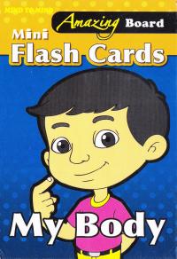  Набір наглядних карток Amazing Board Mini Flash Cards My Body 