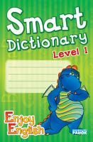 Гандзя І.В. АНГЛ. мова. Smart dictionary Зошит для запису слів Enjoy English. 1 р.н. Дракон (зелёный)