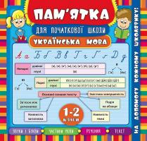 Собчук О. С. Українська мова. 1-2 класи 978-966-284-515-0