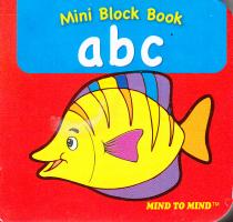 Mini Block books abc