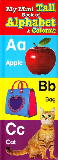 My Mini Tall Book Alphabet & Colours