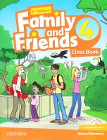 Family and Friends 2nd Edition 4 Class Book with Multi-ROM