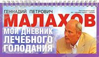 Г. П. Малахов Мой дневник лечебного голодания 978-5-17-050213-4, 978-5-271-19159-6, 978-985-16-4469-4