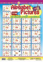 Будна Тетяна Богданівна Alphabet Pictures. Англійський алфавіт в малюнках. Навч.посіб.в таблицях. НУШ 978-966-10-5646-5