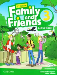Family and Friends 2nd Edition 3 Class Book with Multi-ROM 9780194808316