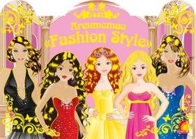 Модельне агентство Fashion style. Дитяча творчість (розмальовка + наклейки + гра). 978-966-27-6792-6