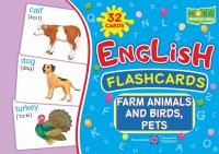Вознюк Л. English : flashcards. Farm animals, birds and pets 2255555502013