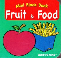 Підручник Mini Block books Fruit & Food