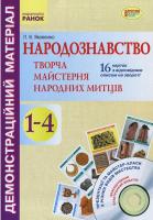 Яковенко Л.В. Народознавство. Творча майстерня народних митців. 1-4 класи. Демонстраційний матеріал + Диск