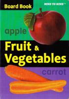 Board Books Fruit and Vegetables 9789673310494