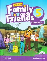 Family and Friends 2nd Edition 5 Class Book with Multi-ROM 9780194808330