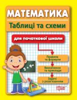 автори-упоряд. Курганов С. Ю., Волошина В. О. Таблиці та схеми для молодшої школи. Математика для учнів початкових класів 978-617-030-365-3