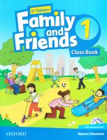 Family and Friends 2nd Edition 1 Class Book with Multi-ROM 9780194808293