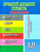 Упор.: Роганін О. М., Дудінова О. В., Варрава Н. Е., Сінельнік І, В., Сінельнік О. М., Яресько О. В., Лисікова І. В. Сучасний довідник школяра. Таблиці та схеми. 5-11 класи. Технічні та природничі науки 978-966-404-744-6