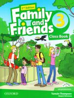 Family and Friends 2nd Edition 3 Class Book with Multi-ROM 9780194808316