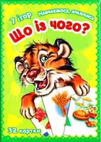 Що із чого? 7 ігор. 32 картки 978-966-313-593-9
