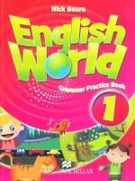 English World 1 Grammar Practice Book 9780230032040