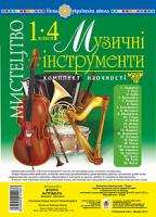 Будна Наталя Олександрівна Мистецтво. 1-4 класи. Музичні інструменти. Комплект наочності. НУШ 2005000012037