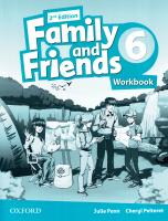 Family and Friends 2nd Edition 6 Workbook 9780194808125