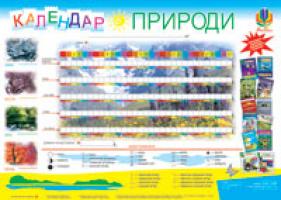 Будна Наталя Олександрівна Дидактичний матеріал/Календар природи./В2. 2000000000831