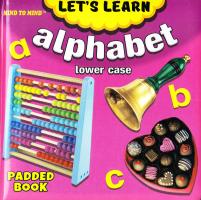 Medium Padded Books Alpahabet Lower Case