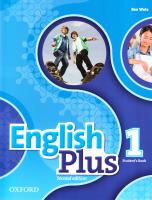 English Plus: Level 1: Student's Book