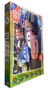 Пазли. Puzzle. 60 елементів. Великі деталі. Збери картинку. The Cars