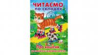 Читаємо по складах. Про кошеня, що навчилося на роликах кататися