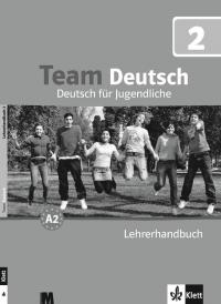 А. Айнхорн, 																																																								А. Кубіка, 																																																								Е. Кьорнер, 																																																								У. Ерстель Книга для вчителя «Team Deutsch 2 Lehrerhandbuch» 978-617-7074-41-9