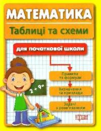 Курганов Сергій, Волошина Вікторія Математика. Таблиці та схеми. Для початкової школи 9789669390165