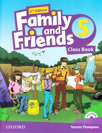 Family and Friends 2nd Edition 5 Class Book with Multi-ROM 9780194808330