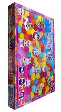 Пазли. Puzzle. 60 елементів. Великі деталі. Збери картинку. L.O.L