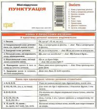 Міні-підручник. Українська мова. Пунктуація 9789669391162