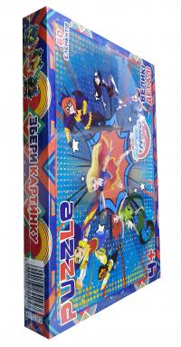 Пазли. Puzzle. 60 елементів. Великі деталі. Збери картинку. DC Super Hero Girls