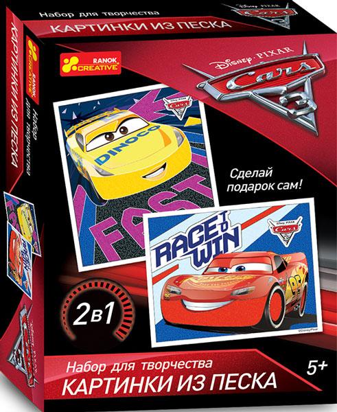  Картинка из песка. Тачки 3. Disney