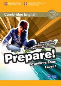 Джоанна Коста , Мелані Вільямс Cambridge English Prepare! Level 1 Student's Book (підручник) 2000096221974