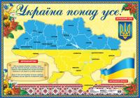  Плакат. Україна понад усе! 