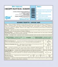 Міні-підручник. Неорганічна хімія 978-966-404-509-1