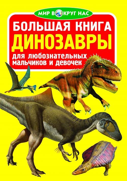 Большая книга раскрасок : Динозавры Ранок С1736006У (9789667511241)