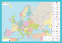  Європа. Політична карта. М-б 1:7 000 000 9786177447411