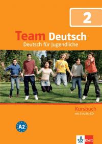 А. Айнхорн, 																																																								А. Кубіка, 																																																								Е. Кьорнер, 																																																								У. Ерстель Підручник «Team Deutsch 2 Kursbuch + Audio CDs» 978-617-7074-34-1