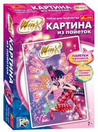  Картинка из пайеток WINX. Муза 