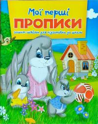 Мої перші просписи. Зошит шаблон для підготовки до школи 978-617-7282-13-5