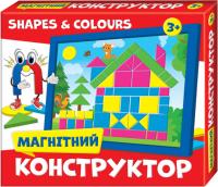  SHAPES & COLOURS. Магнітний конструктор (українською мовою) 4823076000653